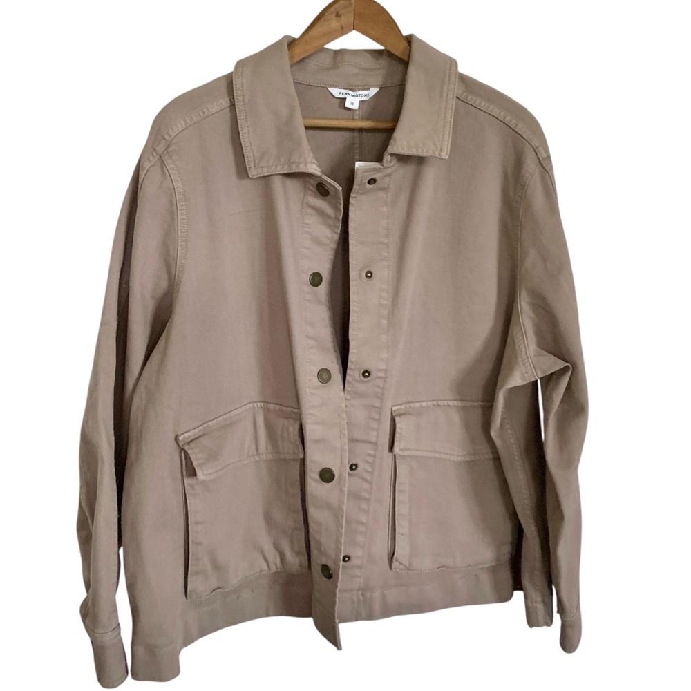 Penningtons cotton cropped casual jacket